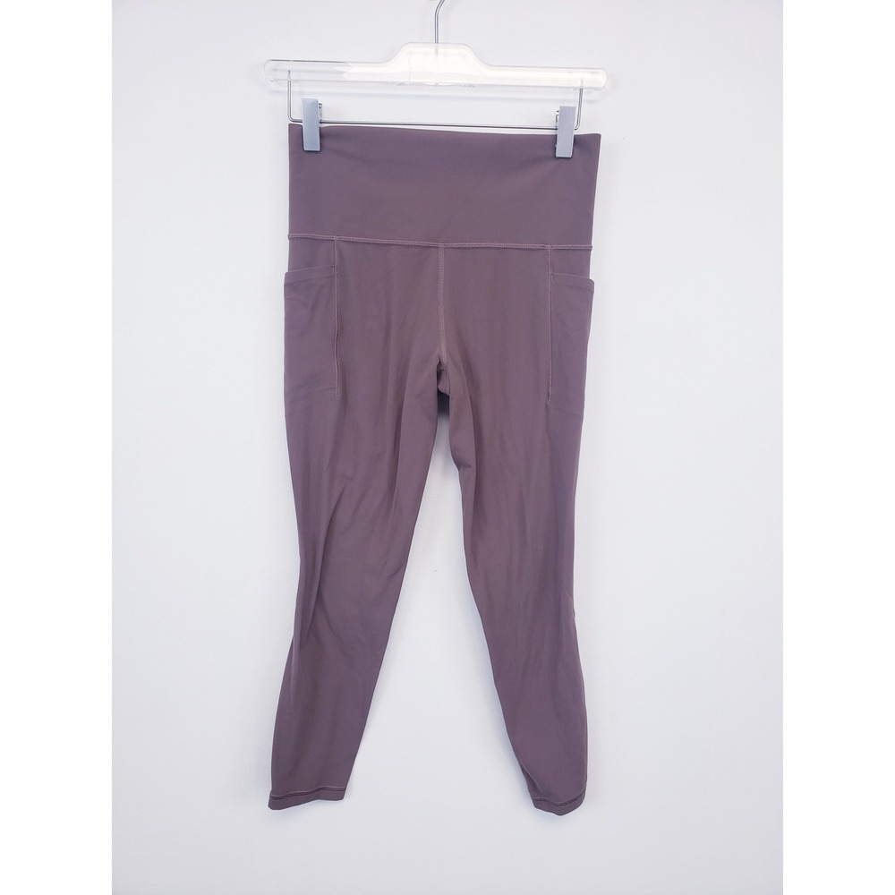 Athleta Salutation 7/8 Tight in Powervita  High Rise Pockets Womens Small